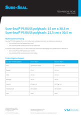 Sure-Seal PS RUSS polyback - TF